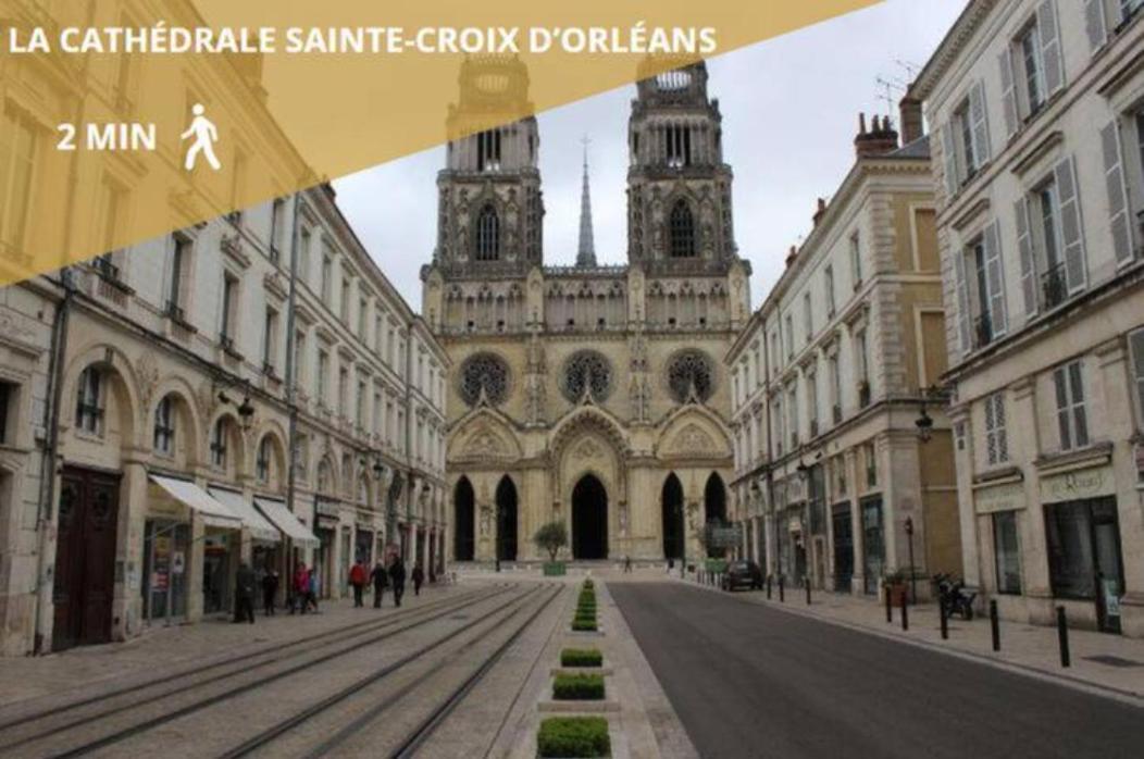Studio Contemporain A Deux Pas De La Cathedrale Apartment Орлеан Екстериор снимка